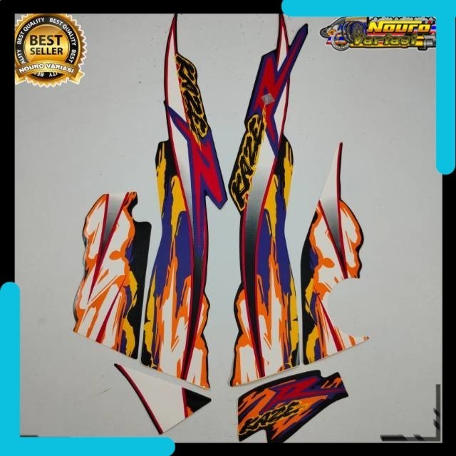 Striping Kawasaki Kaze r 2003  berkualitas mantap nazia