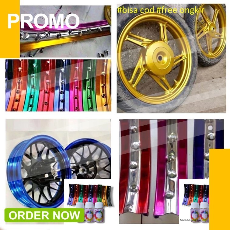 

(OLES)12,5ML Pewarna Logam Veleg Candy Chrome motor mobil instant pelapis oles logam permanen