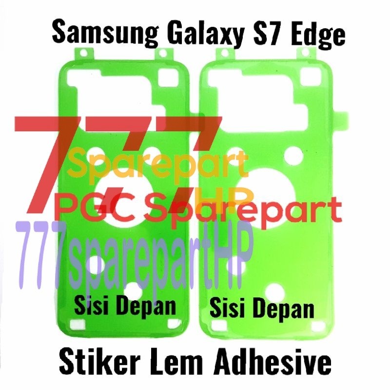 

Lem Adhesive LCD Touchscreen Samsung Galaxy S7 Edge - Double Tape Depan S7 Edge - 777sparepartHP