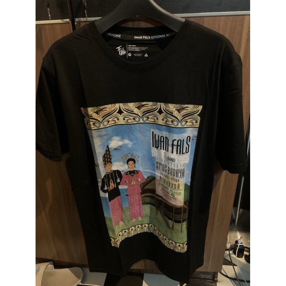 ORIGINAL IWAN FALS KAOS TSHIRT MINAHASA IKRAR KONSER BERTALU RINDU PANGGUNG KITA OFFICIAL MERCH