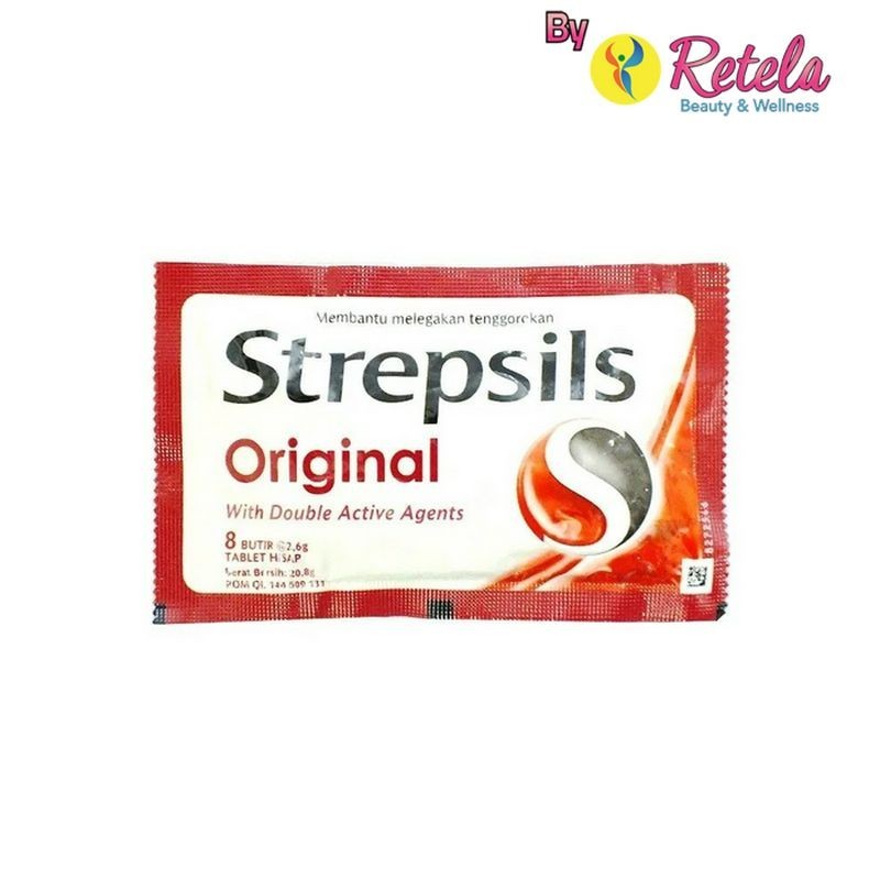 

STREPSIL ORIGINAL POUCH 8 TABLET HISAP