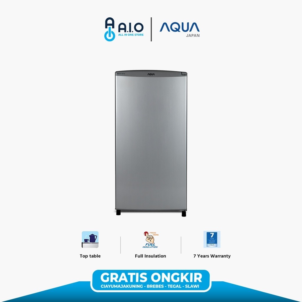AQUA KULKAS FREEZER 5 RAK AQF S4(S)