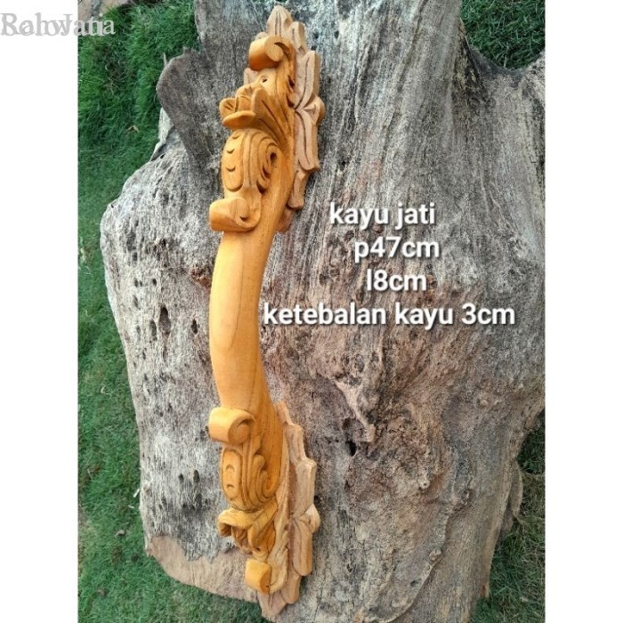 

Handle Pintu Kayu Jati Ukir/Gagang Pintu murah murah