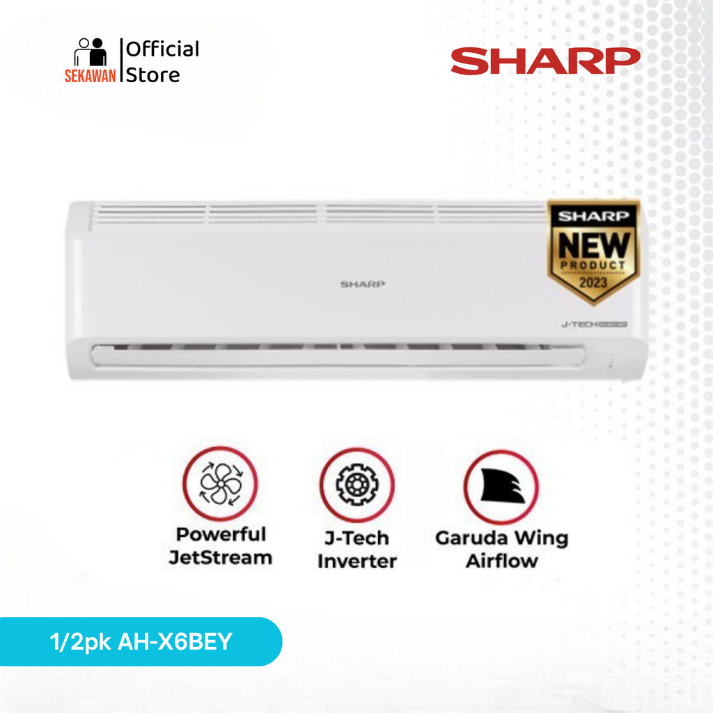 AC SHARP 1/2pk AH-X6BEY Inverter X6BEY Series