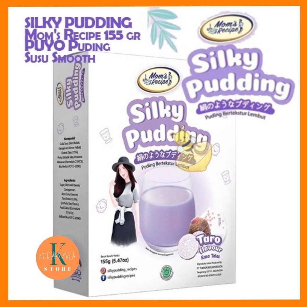 

SILKY PUDDING TARO PUDING SUTERA TALAS MOMS RECIPE 155g