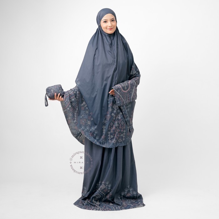Mukena Compact Miraya Myriad Navy