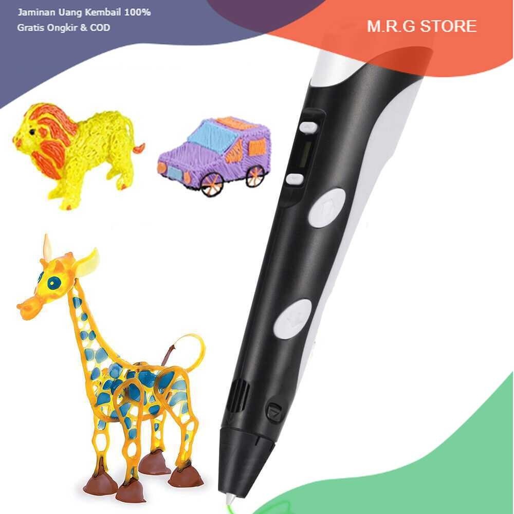 

Pulpen 3D Anak Printing Magic Drawing Filament EU Plug - ETIGREE