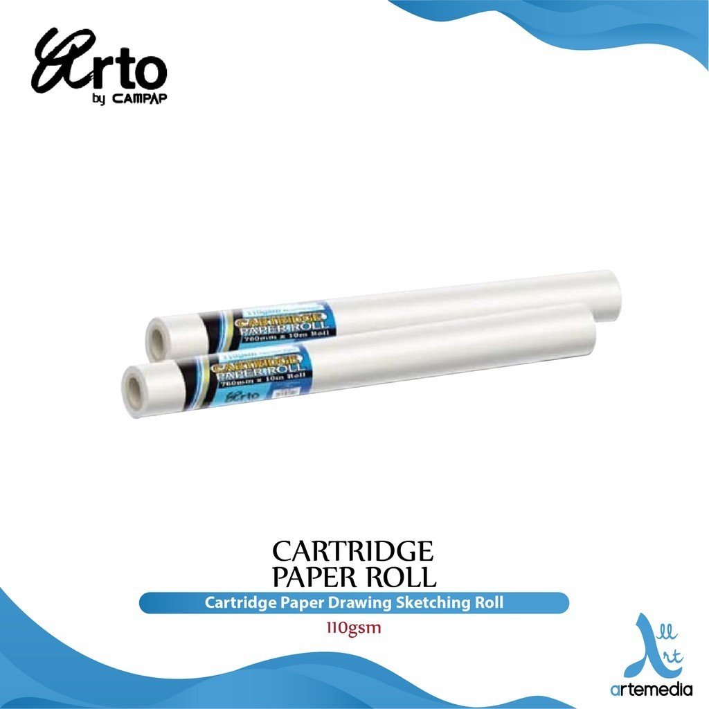 

Paper Drawing Sketching Roll Arto Cartridge Kertas Gambar