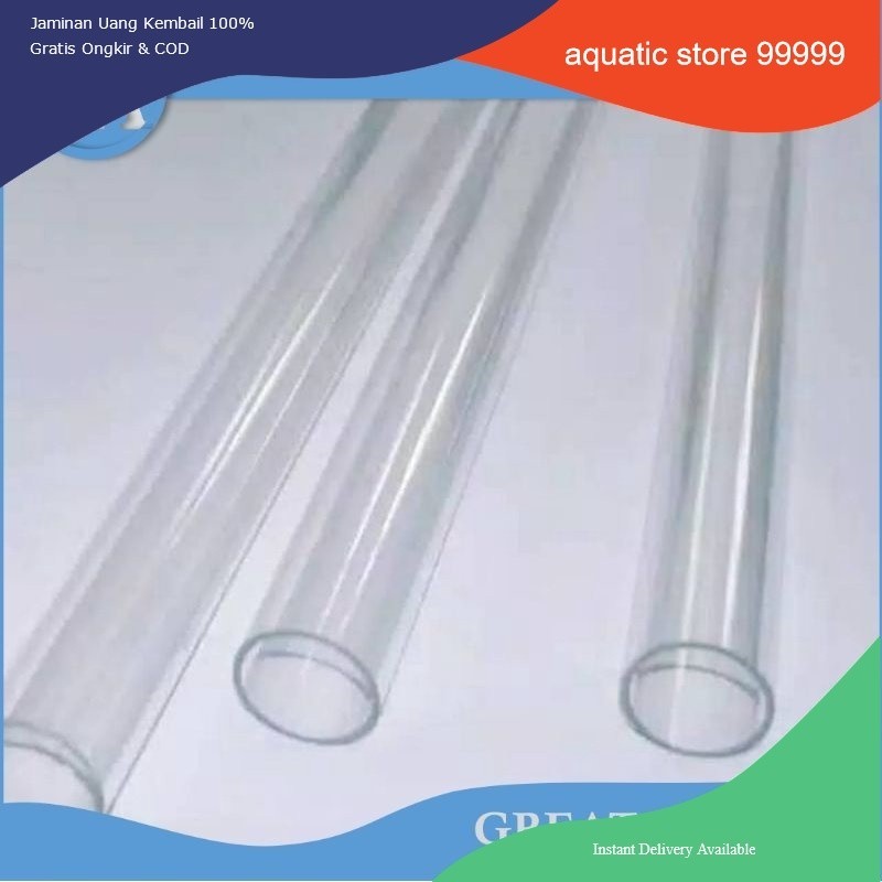 pipa aquarium pipa bening aquarium ukuran 1 meter