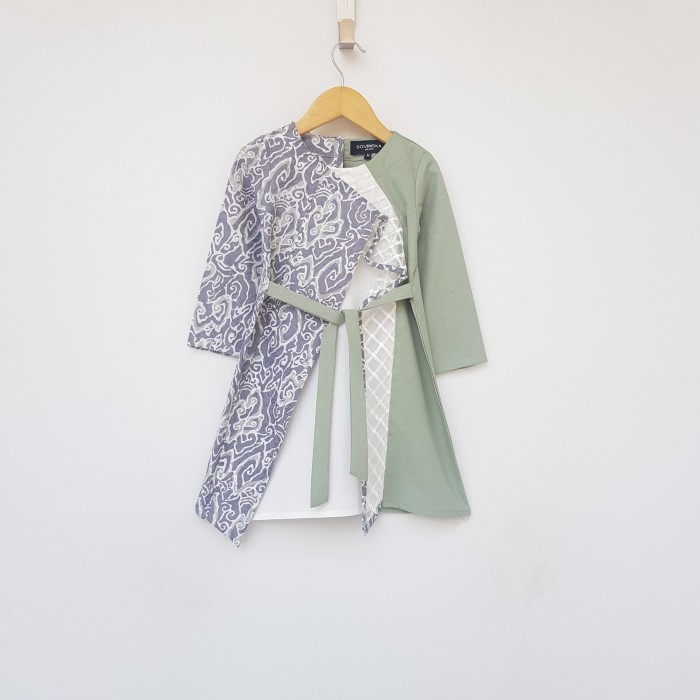 Dress Anak Wtp 22 Sage  - Tunik Anak, S