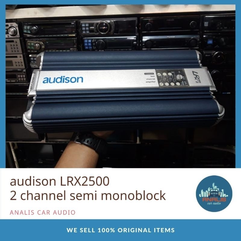 Power Amplifier audison LRX2500 2 channel original semi monoblock HIGH END Audio Mobil