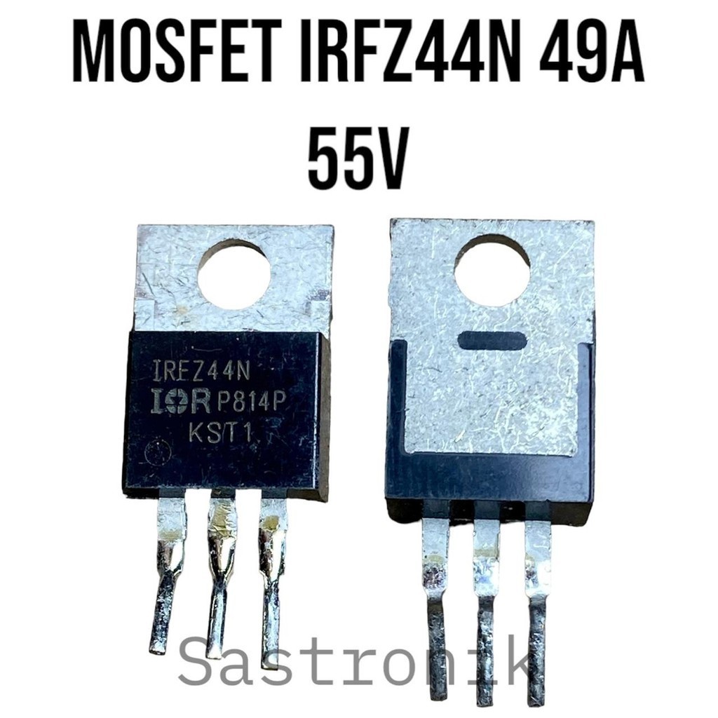 mosfet IRFZ44N 49A 55v cabutan original ready