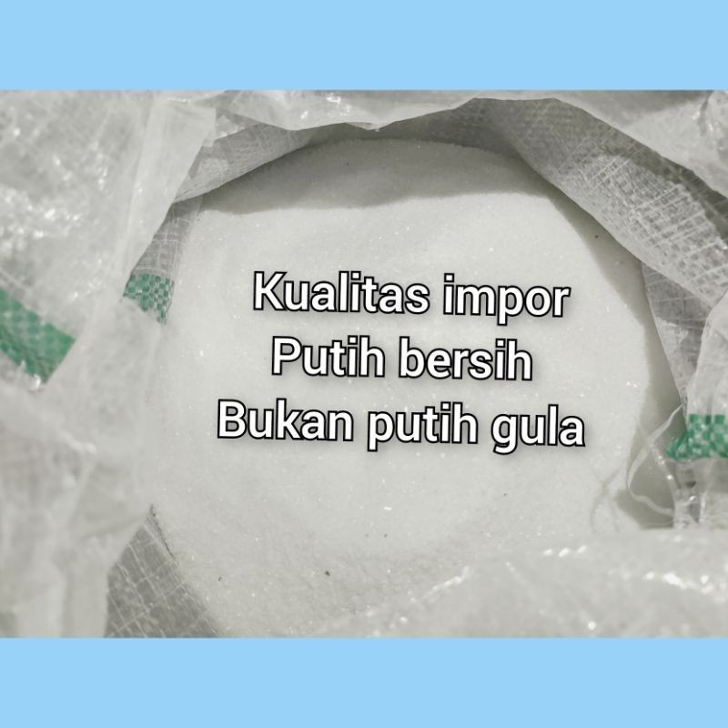 Silika putih kualitas import putih salju 1kg / pasir silika putih / silika putih / pasir silika / si