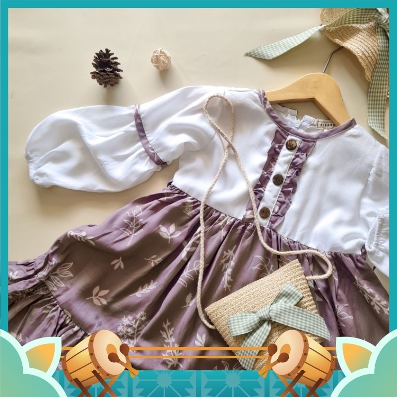 Baju Busana Muslim Anak Lucu Unik Premium / Gamis ARAYA / Gamis anak murah / Gamis KATUN rayon