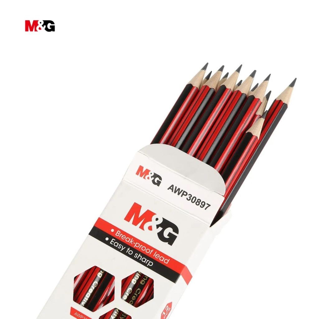 

M&G Pensil HB Hexagonal M&G Cocok untuk Kantor dan Ujian Sekolah Economic Price #AWP30897 - Satuan (ABG) - SHESB