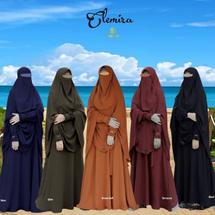 Set gamis clemira duta busana