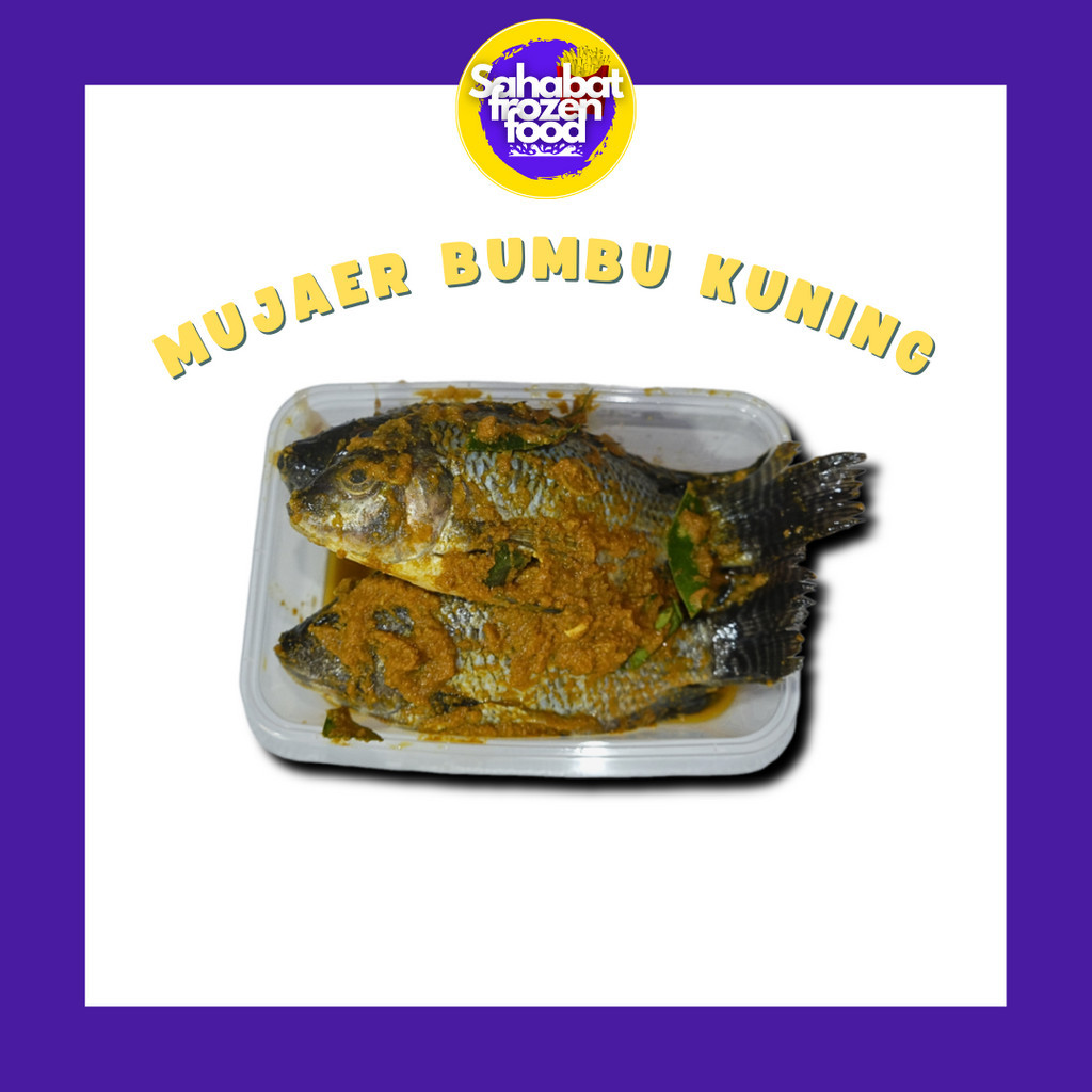 

Ikan Mujaer / Mujair Bumbu Kuning 500 gram