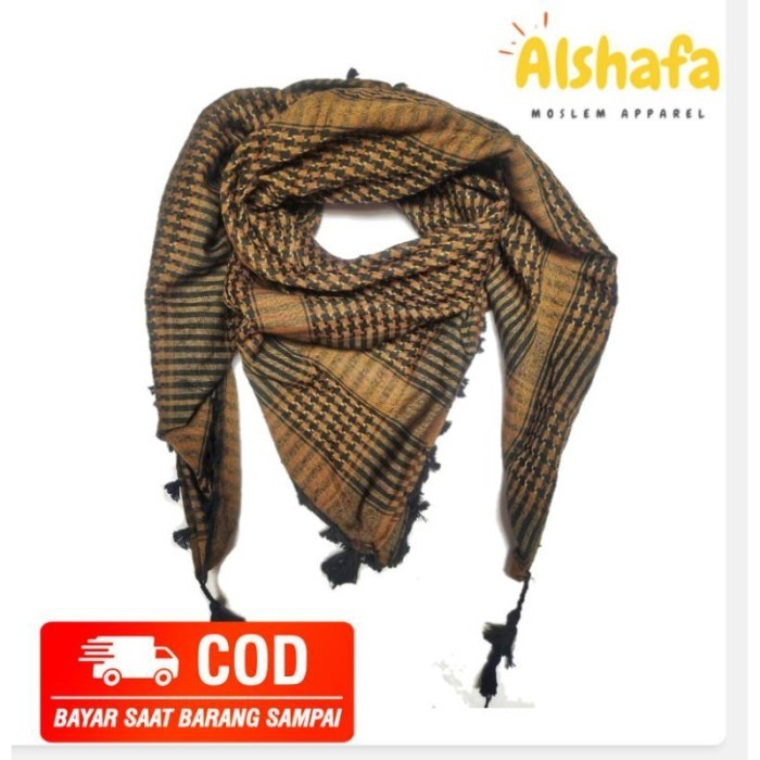 Sorban Arab Dewasa Rumbai Kefiyeh Arab ','