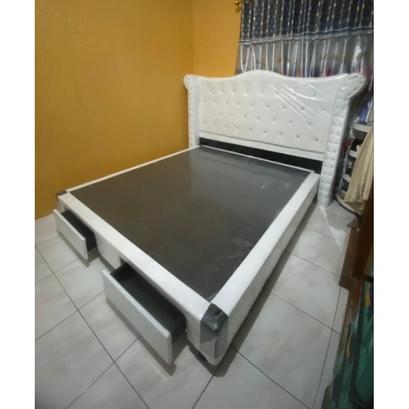 Divan Ranjang Kasur Jaguar + laci bahan Oscar