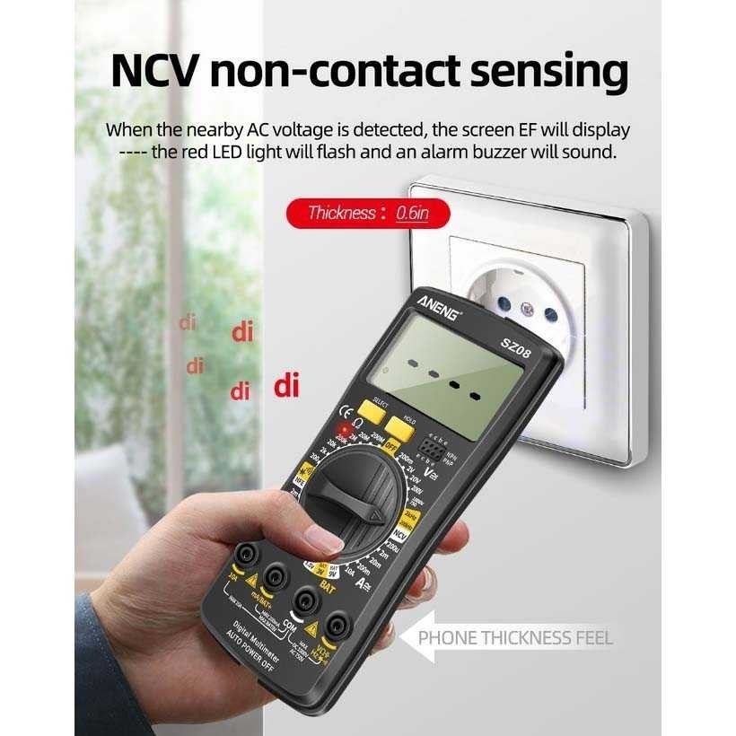 [COD] ANENG Digital Multimeter Voltage Tester SZ08