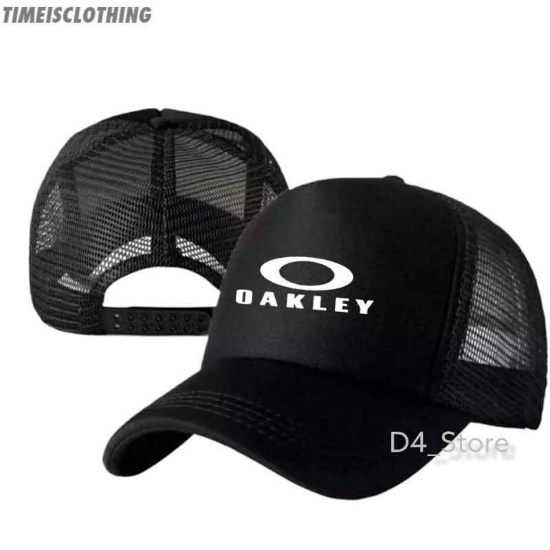 TOPI TRUCKER LOGO OAKLEY SABLON TIC