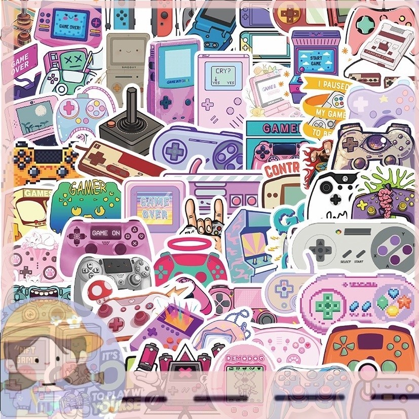 

PROMO 25 pcs Stiker Motif Kartun Game Tahan Air Untuk Dekorasi notebook HELLO.NUZA