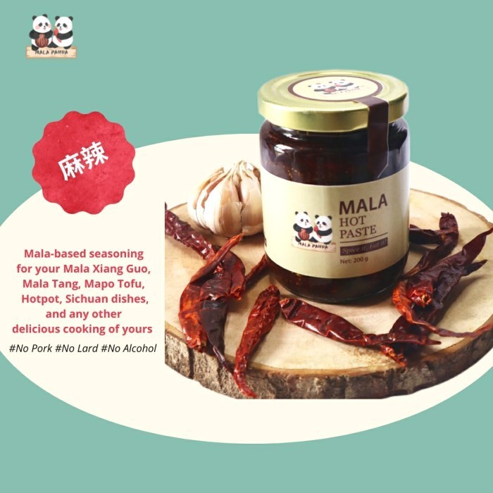 

[Terlaris] Mala Hot Paste by MalaPanda-Bumbu Masak Mala (Malaxiangguo, malatang)