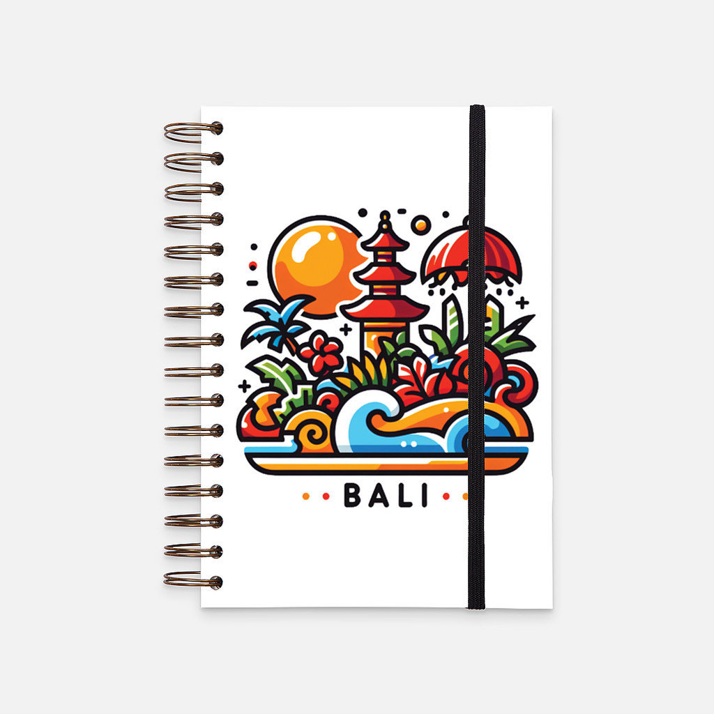 

Hard Cover Notebook Bali Scenery 02