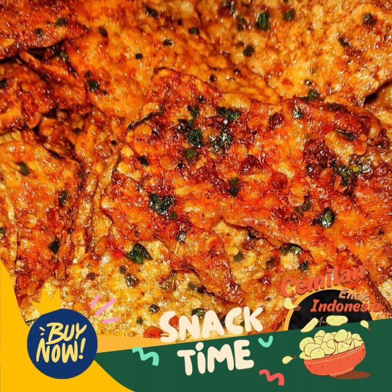 

Special Diskon KRIPIK TEMPE|KRIPIK TEMPE PEDAS DAUN JERUK|KRIPIK TEMPE 1kg