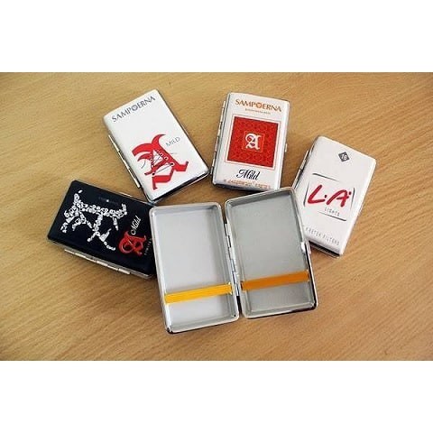 New Item! KOTAK ROKOK/BUNGKUS ROKOK/ TEMPAT ROKOK MARLBORO/MILD Baru!