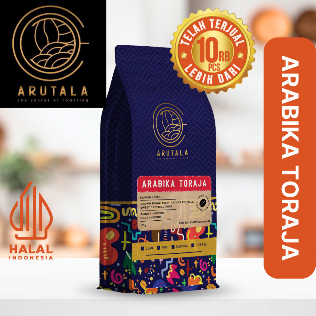 

Kopi Arabika Toraja Sapan 200 gram -CB 2
