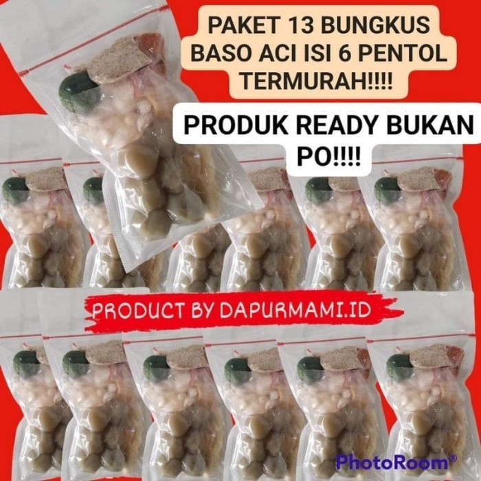 

New PAKET 13 BUNGKUS (13 PCS) BASO ACI
