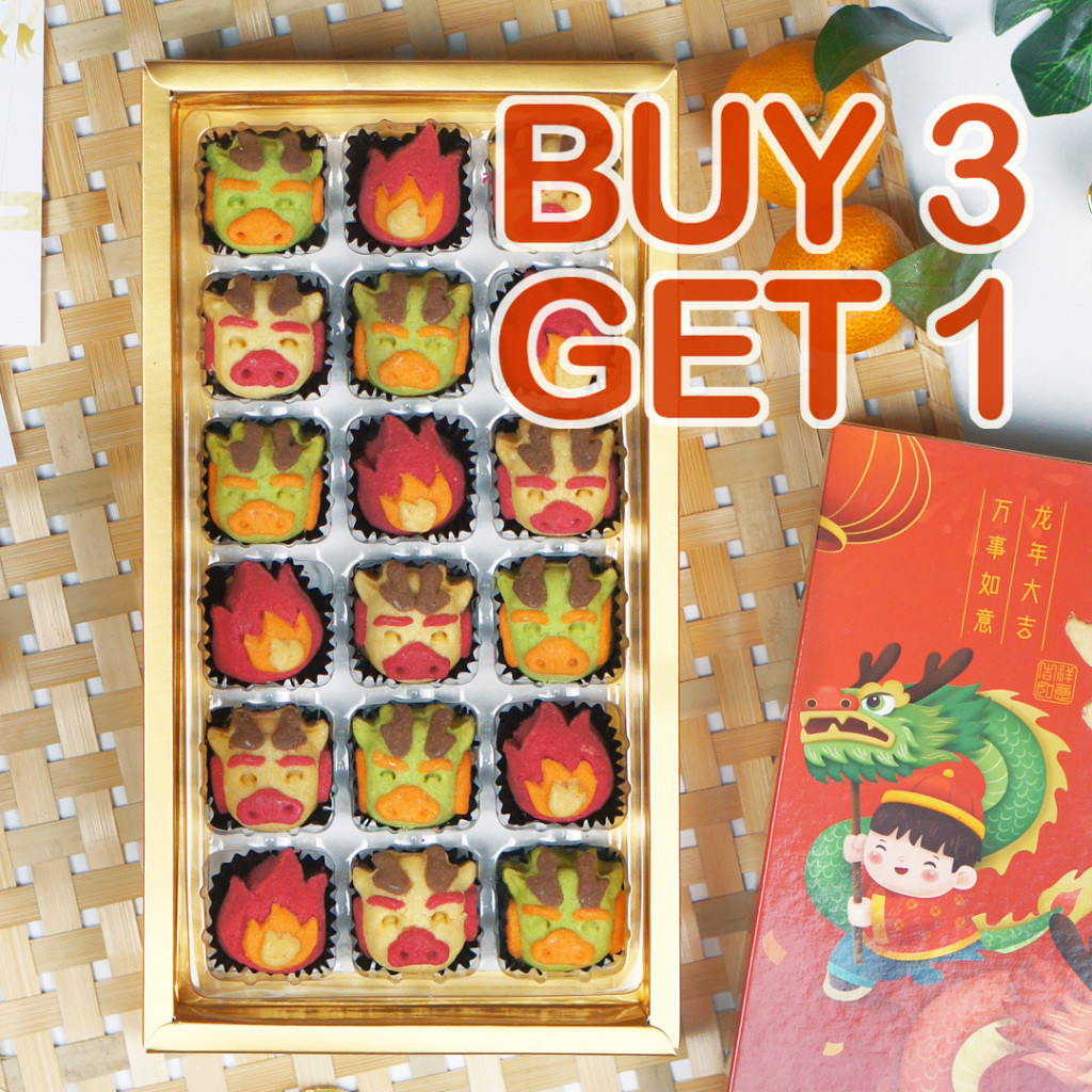 

DISKON mymealbox Hampers Nastar Wisjman Premium CNY 2024 - Spesial DRAGON Karakter Imlek Parcel 18 pcs Parsel NAGA