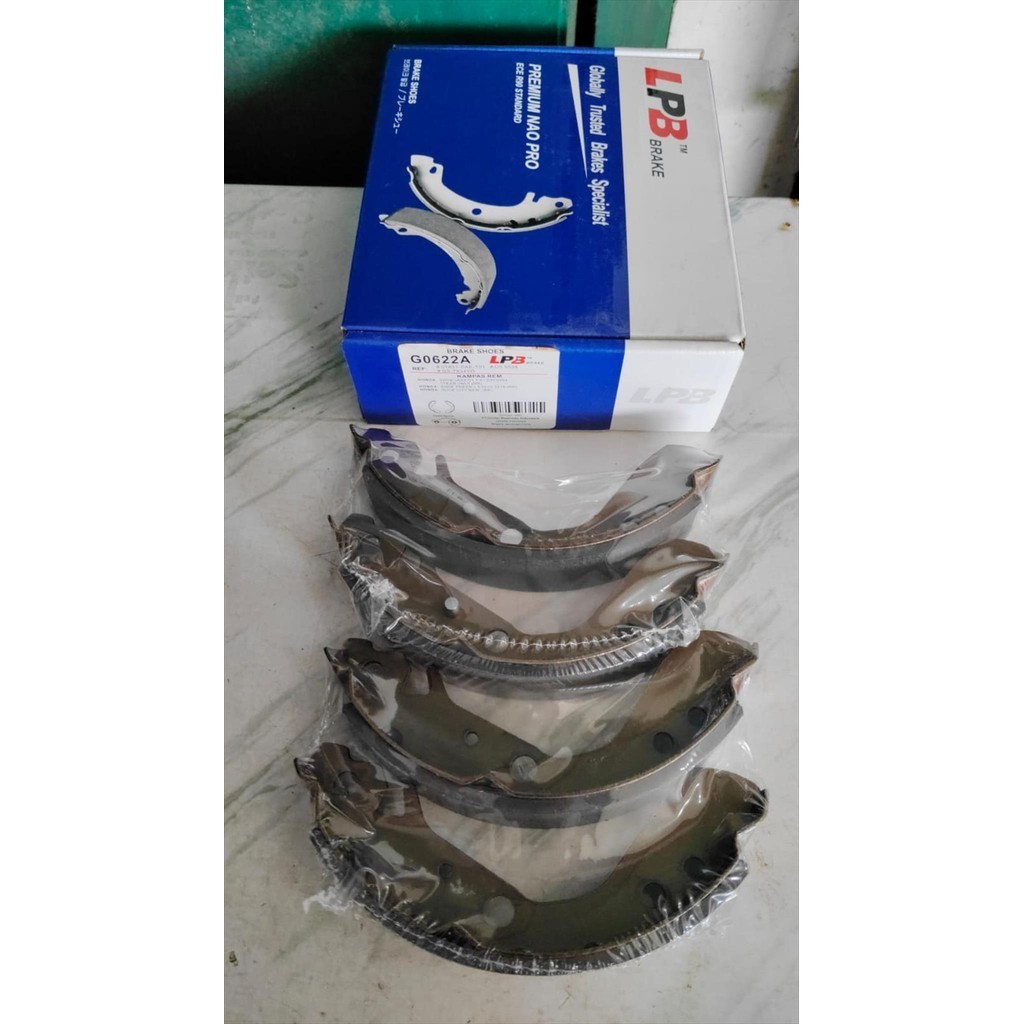 Kampas Rem Belakang Brake Shoe Jazz G1 Freed 12-18 New CIty G0622A