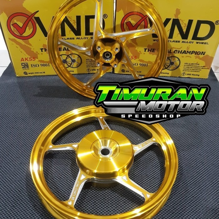 READY VELG VND AK55 VARIO 125  VARIO 150 160 185 GOLD ORIGINAL