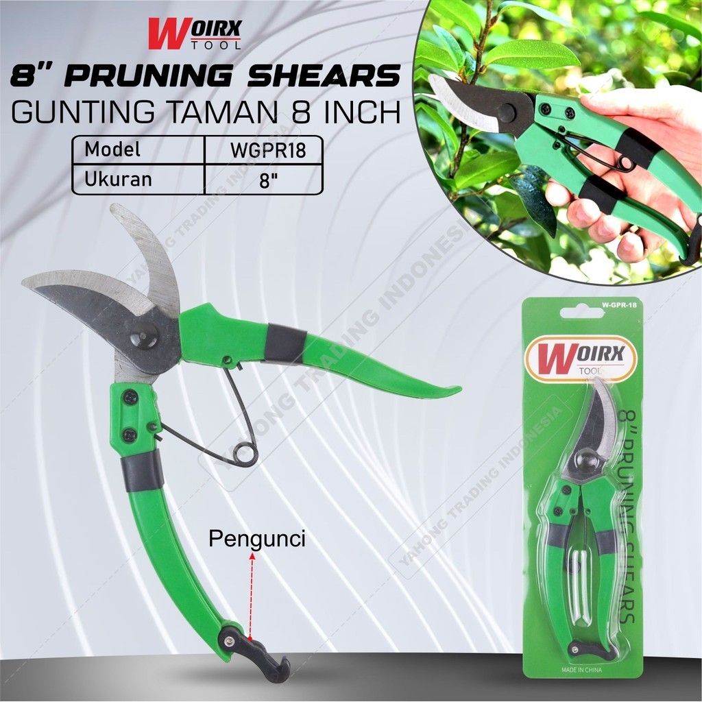 Gunting Dahan Rumput Ranting Gunting Bonsai Gunting Taman Mini WOIRX TOOL