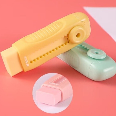 

Gratis Ongkir - S5998 Penghapus Mekanik / Hapusan Mekanik Warna Lucu Tidak Meninggalkan Serpihan / Sliding Eraser / Push Eraser / Eraser