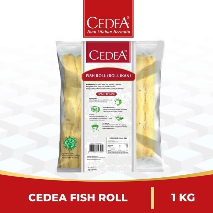 

Cedea Fish Roll (Roll Ikan) 1kg