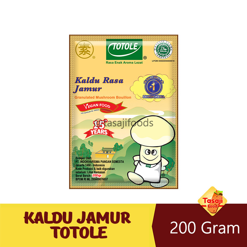 

TOTOLE 200 gr Kaldu Rasa Jamur / Mushroom Bouillon