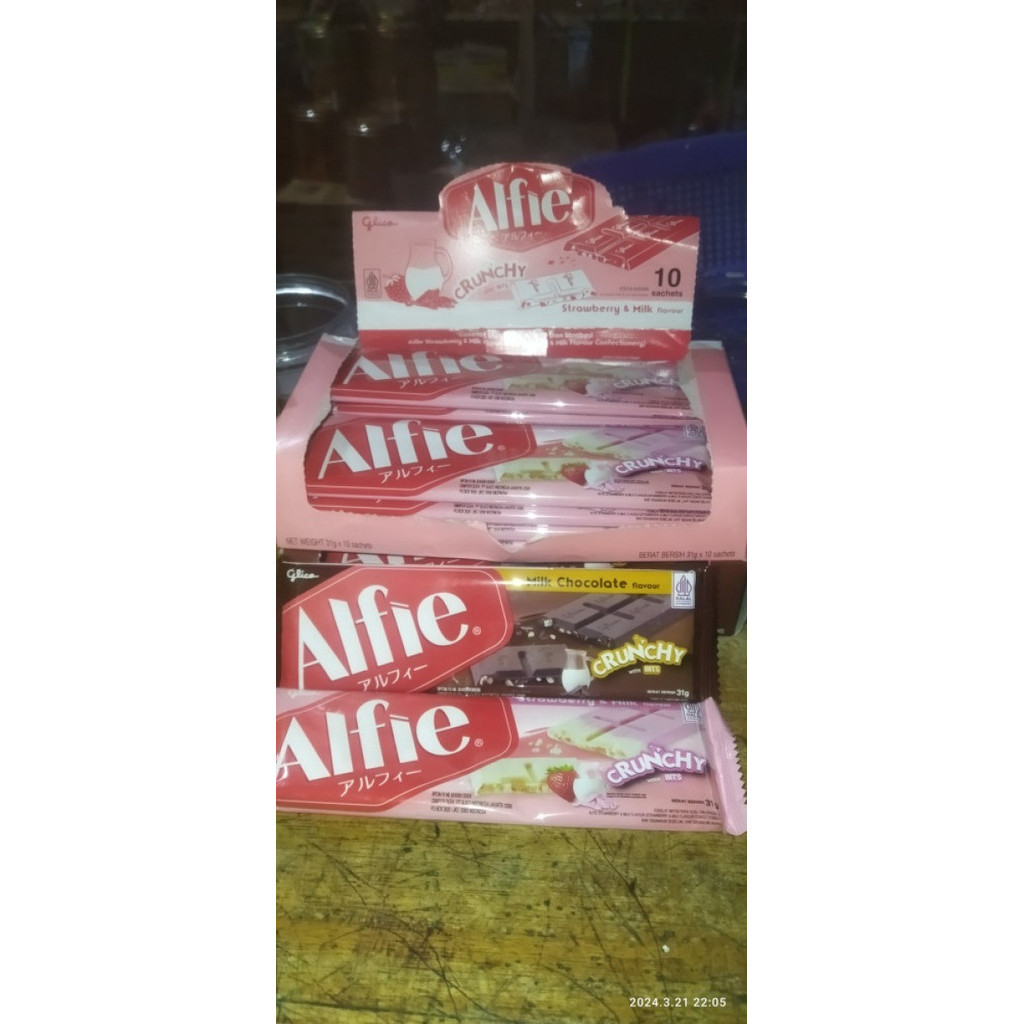 

ALFIE coklat batang 31gram