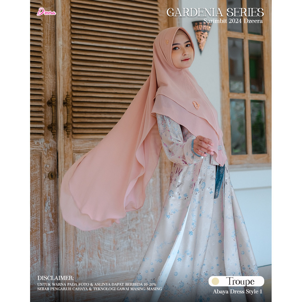 Salin DZEERA- SARIMBIT GARDENIA TROUUPE/ sarimbit family set