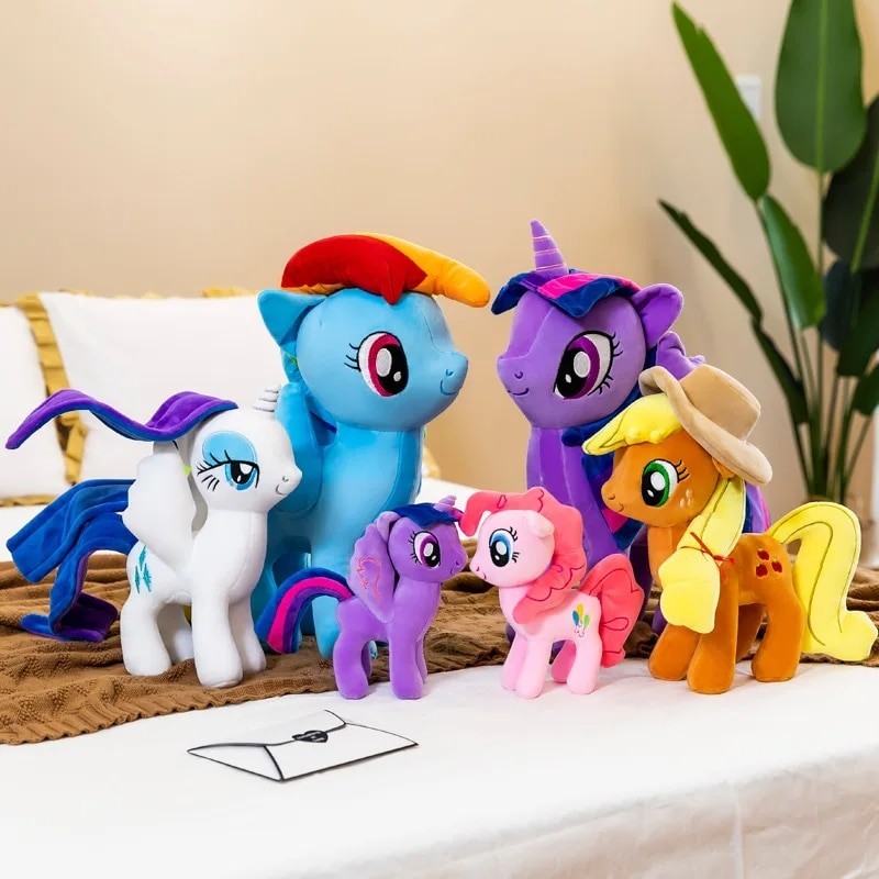 My Little Pony Toy Plush Animal Stuffed Doll 22- 40cm Pinkie Pie Rainbow Dash Unicorn Toys Friendshi