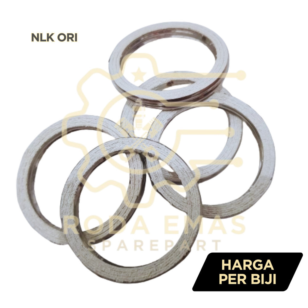 Paking Knalpot Gasket Pipe NLK Ori Yamaha Vixion Jupiter MX (Packing Gasket Exhaust Asbes Asbestos N