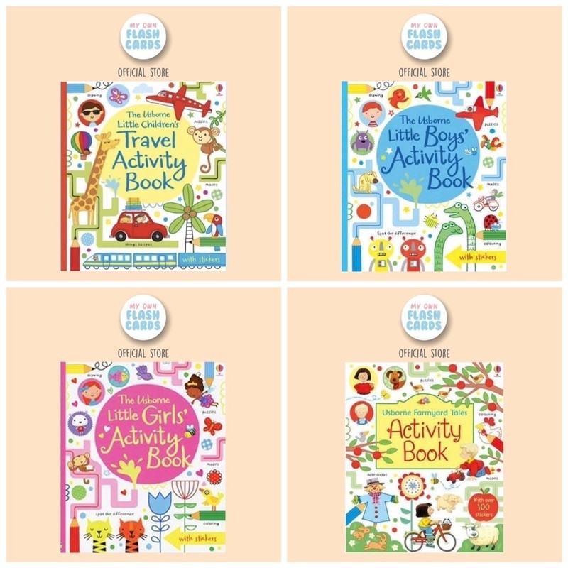 Activity Little Children’s Book - Buku Edukasi Impor Anak Aktivitas Kids Imported English Book
