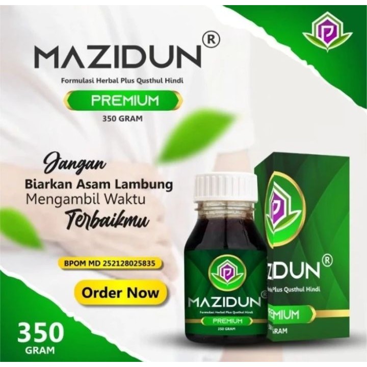 

Mazidun Madu Lambung Plus Qusthul Hindi 350gr – Herbal Ampuh Atasi Asam Lambung, Maag, GERD & Perut Kembung