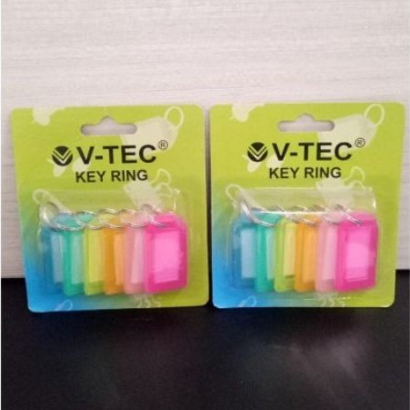 

V-TEC KEYRING VT-1001 GANTUNGAN KUNCI (PACK ISI 6)
