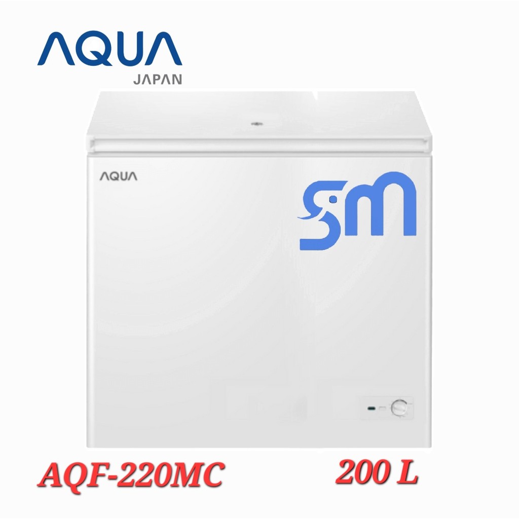 Chest Freezer AQUA AQF-220MC 200 Liter AQF220MC Freezer Box AQF 220 MC