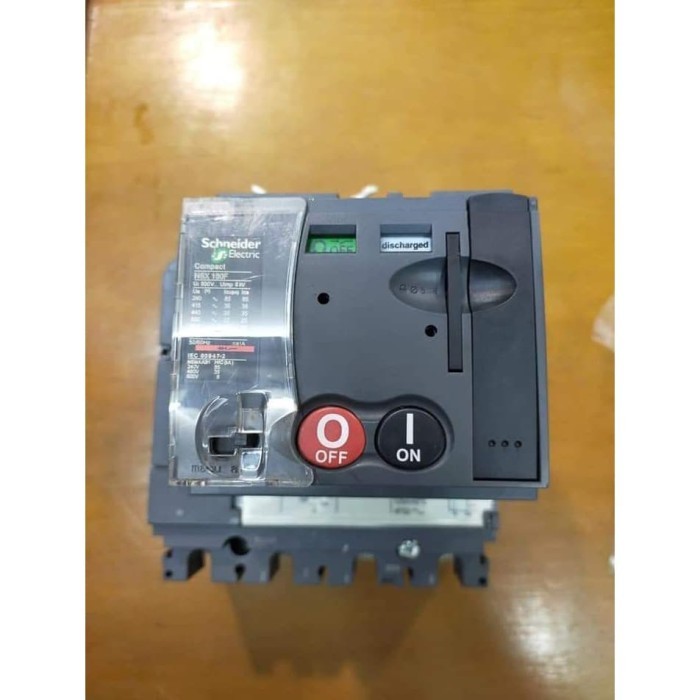 MCCB Schneider NSX 4P 100F 100A + Motorized