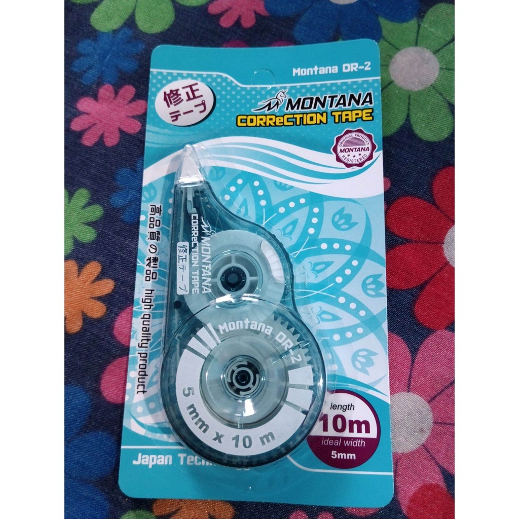 

MONTANA Correction Tape / Pita Koreksi Montana OR-2 - BIRU