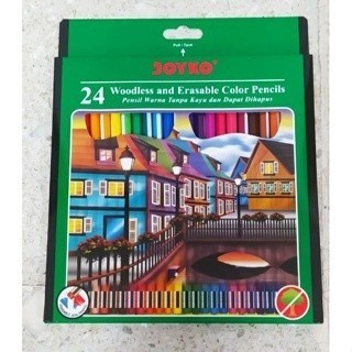 

BRP Joyko 24 Warna - Pensil Gambar Erasable CP-115